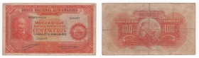 Mozambico - Colony of the Portuguese Empire (1910-1951) 100 Escudos 1943 - N°244,667 - P77 - Pieghe / Macchie 
n.a.

Shipping only in Italy