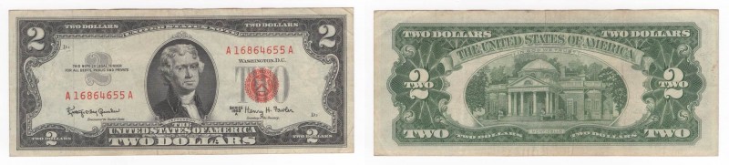 USA-Stati Uniti D'America - Stati Uniti d'America - 2 Dollari 1963 - "Jefferson"...