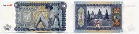 Bohemia & Moravia 100 Korun 2019 Fancy Number
# O 01 0090; Fantasy Banknote; Limited Edition; Made by Frank Medina ; UNC
