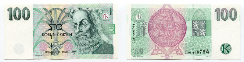 Czech Republic 100 Korun 1997
P# 18; UNC