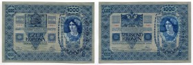Austria 1000 Kronen 1902
P# 8a; UNC, Crispy