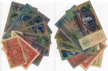 Austria Lot of 8 Banknotes 1904 - 1914
P# 9; P# 12; P# 13; P# 15; P# 19; P# 20; P# 21