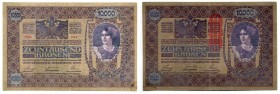 Austria 10000 Kronen 1918
P# 64