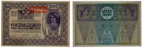 Austria 10000 Kronen 1918
P# 65; UNC