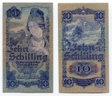 Austria 10 Schilling 1933
P# 99b; VF+