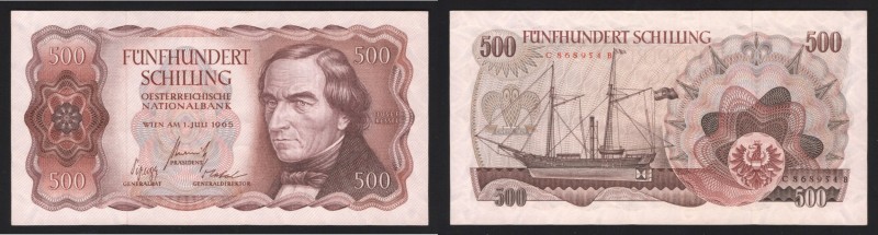 Austria 500 Schilling 1965
P# 139; aUNC