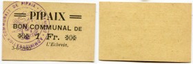 Belgium Pipaix 1 Francs 1940 (ND)
België - Pipaix; UNC