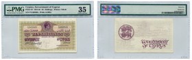 Cyprus 10 Shillings 1937 - 1950 PMG 35
P# 23