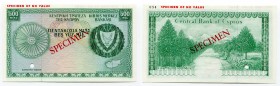 Cyprus 500 Mils 1964 (ND) Specimen
P# 42s; UNC