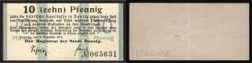 Danzig 10 Pfennig 1916 Not Common
P# 5; XF+