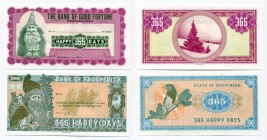 Europe Lot of 2 Christmas & New Year Notes
Fantasy Banknote; Limited Edition; Made by Matej Gábriš; BUNC