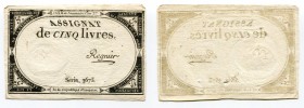France 5 Livres 1793
P# A76; # 3675