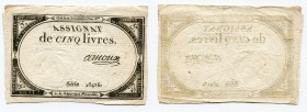 France 5 Livres 1793
P# A76; # 28416