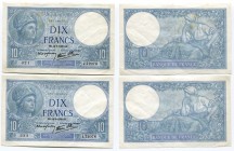 France 10 Francs 1939 Consecutive Number
P# 84