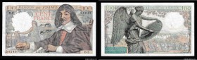 France 100 Francs 1942
P# 101a; Without holes; VF