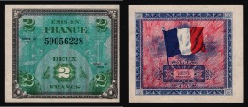France 2 Francs 1944
P# 114a; UNC