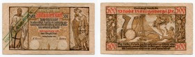 Germany - Weimar Republic Konigsberg 500000 Mark on 500 Mark 1922
Ryab# 13046; City Government;