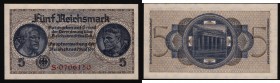 Germany - Third Reich 5 Reichsmark 1940
P# R138; UNC