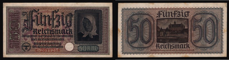 Germany - Third Reich 50 Reichsmark 1940
P# R140; aUNC