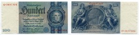 Germany - Third Reich 100 Reichsmark 1945 (ND)
P# 183b; AUNC