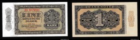 Germany - DDR 1 Mark 1948
P# 9b; UNC