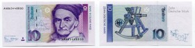 Germany - FRG 10 Deutsche Mark 1989
P# 38a; UNC