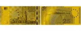 Germany - FRG Gold Banknote "25 Years of German Unity" 2015
Gold (.999); 0,5g. Official Issue