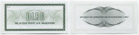 Great Britain De La Rue Test Note 1990 - 2000
UNC-