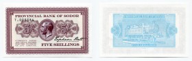 Great Britain 5 Shillings 2016 Specimen "Sodor"
Fantasy Banknote; Limited Edition; Made by Matej Gábriš; BUNC