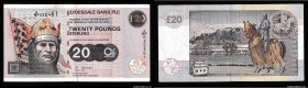 Scotland Clydesdale Bank 20 Pounds Sterling 2002
P# 228c; VF
