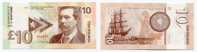 Scotland 10 Pounds 2017 Specimen "Sir Arthur C. Doyle"
Sir Arthur Conan Doyle (1859-1930); Author of detective character Sherlock Holmes; Fantasy Ban...