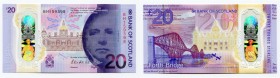 Scotland 20 Pounds 2019 (2020) Sir Walter Scott
# BH 159398; Polymer; Royal Bank of Scotland; UNC