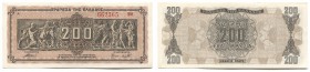 Greece 200 Million Drachmai 1944
P# 131a; AUNC