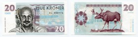 Norway 20 Kroner 2016 Specimen "Erlend Loe" Rare
Erlend Loe; Fantasy Banknote; Limited Edition; Made by Matej Gabris; UNC