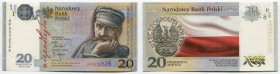 Poland 20 Zlotych 2018 Commemorative
P# 192a; UNC; FOLDER; "Józef Piłsudski"