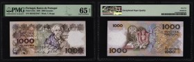 Portugal 1000 Escudos 1994 PMG 65 EPQ
P# 181k; UNC
