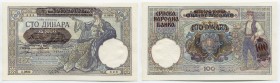 Serbia 100 Dinara 1941
P# 23; UNC; Large Banknote