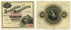 Sweden 50 Kronor 1958
P# 47d