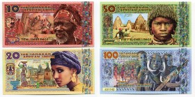 African Union 10 20 50 & 100 Dollars 2019
CONGO & MALI & CAMEROON & ANGOLA; Polymer; Fantasy Banknote; Limited Edition; Made by Frank Medina; BUNC