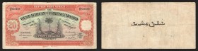 British West Africa 20 Shillings 1937 Rare
P# 8b; VF
