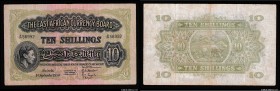 East Africa 10 Shillings 1950
P# 29b; VF