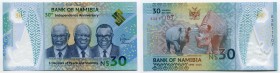 Namibia 30 Dollars 2020
P# New; № A 3811107; UNC; Polymer