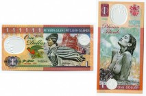 Pitcairn 1 Dollar 2018 Specimen
Polymer; Fantasy Banknote; Limited Edition; Made by Matej Gabris; UNC
