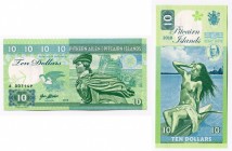 Pitcairn 10 Dollars 2018 Specimen
Polymer; Fantasy Banknote; Limited Edition; Made by Matej Gabris; UNC