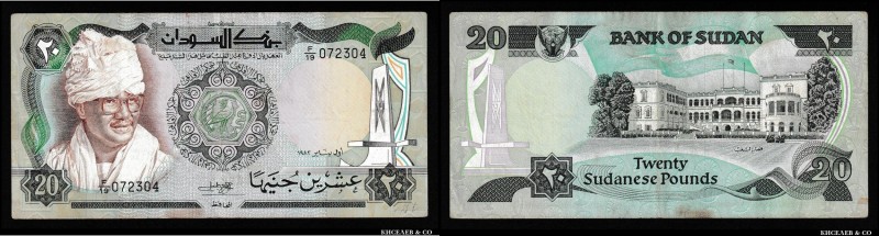Sudan 20 Pounds 1983
P# 28; VF+