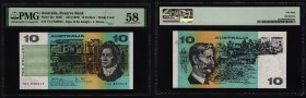 Australia 10 Dollars 1979 PMG 58
P# 45c; aUNC