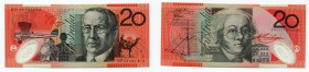 Australia 20 Dollars 1994
P# 53; a A.E. Evans, B.W. Fraser