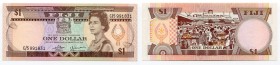 Fiji 1 Dollar 1980 (ND)
P# 76a; UNC
