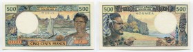 New Caledonia 500 Francs 1969 RARE
P# 60a; № F.1 22122; UNC; Signature 1; RARE