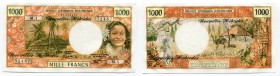 New Hebrides 1000 Francs 1979 (ND)
P# 20a; UNC